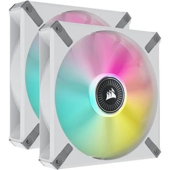 Corsair ML140 RGB ELITE White Dual Pack + Lightning Node Core (CO-9050119-WW)