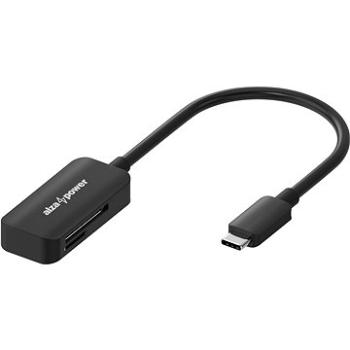 AlzaPower USB-C 3.0 Memory Card Reader čierna (APW-CRC015B)