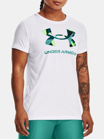 Under Armour UA Sportstyle Logo SS Tričko Biela