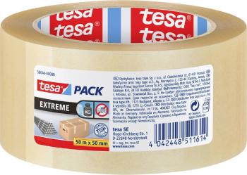 tesa EXTREME 58644-00000-00 baliace lepiaca páska TESAPACK® priehľadná (d x š) 50 m x 50 mm 1 ks