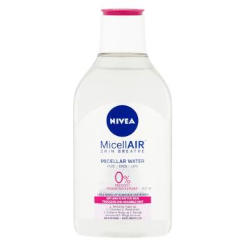 NIVEA MicellAir Jemná micelárna voda pre suchú až citlivú pleť 400 ml