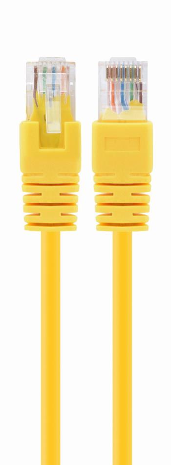 Patch kabel CABLEXPERT PP12-2M/Y c5e UTP  2m YELLOW