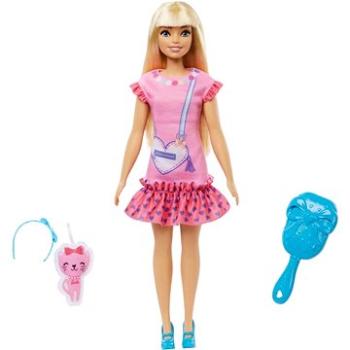 Barbie Moja Prvá Barbie Bábika – Blondínka S Mačiatkom (194735114542)