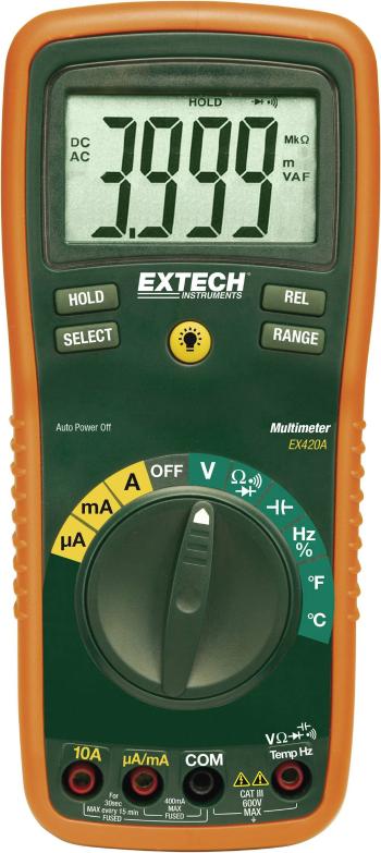 Extech EX420 ručný multimeter  digitálne/y  CAT III 600 V Displej (counts): 4000