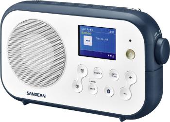 Sangean Traveller-420 (DPR-42 W/B.I.) prenosné rádio DAB+, FM Bluetooth   biela, tmavomodrá