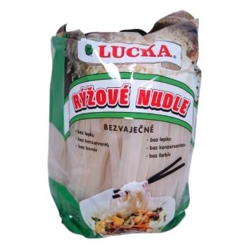 LUCKA Ryžové cestoviny tenké rezance 7 mm 250 g