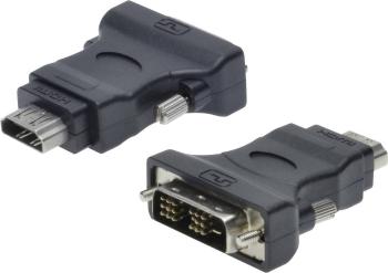 Digitus AK-320500-000-S DVI / HDMI adaptér [1x DVI zástrčka 18+1-pólová - 1x HDMI zásuvka] čierna