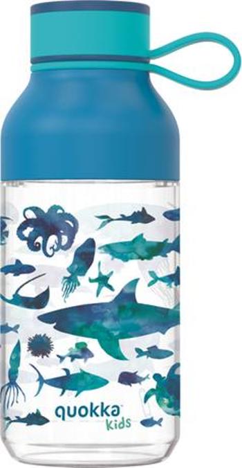 STOR Tritánová fľaša s pútkom QUOKKA ICE 430ml morské zvieratá