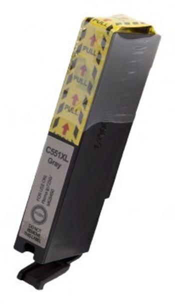 CANON CLI-551-XL GY - kompatibilná cartridge, sivá, 13ml