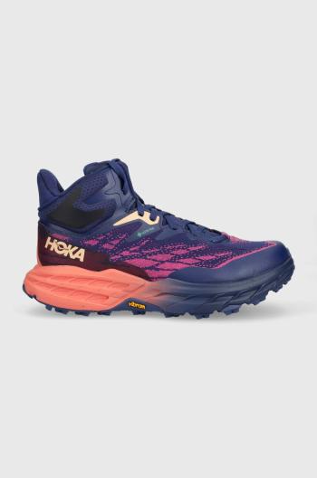 Topánky Hoka Speedgoat 5 Mid GTX dámske, fialová farba