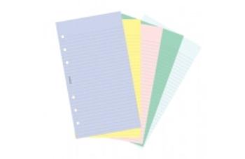 Filofax papier linkovaný aj nelinkovaný, 5 farieb, 100 listov - Osobný