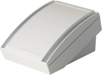 OKW DATEC S skrinka na ovládací pult 180 x 130 x 86  ABS sivobiela (RAL 9002) 1 ks