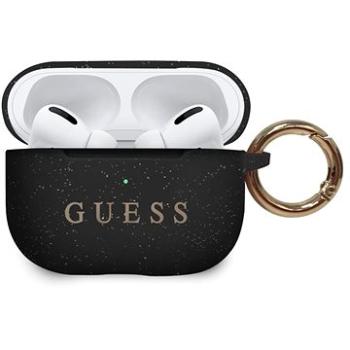 Guess Silikónový kryt pre Airpods Pro Black (3700740472422)