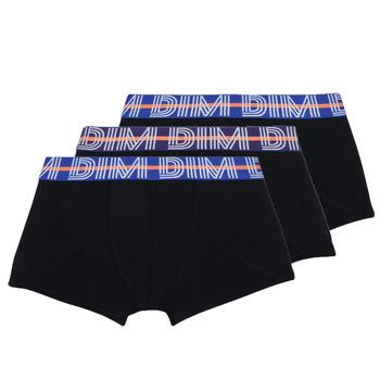 DIM  Boxerky ECO DIM CLASSIC PACK X3  Čierna