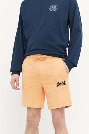 Šortky Jack & Jones JPSTNEWSOFT pánske, oranžová farba, 12228920