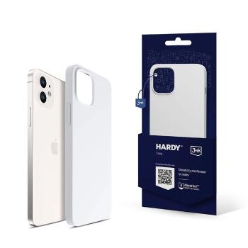 3mk ochranný kryt Hardy Silicone MagCase pre Apple iPhone 12, White