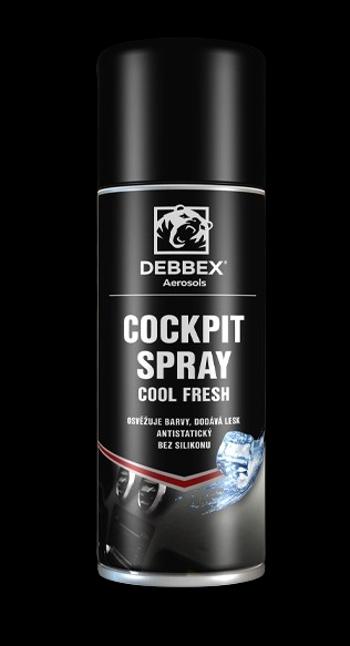 TECTANE COCKPIT SPRAY - Sprej na interiérové časti vozidla 0,4 L (cool fresh)