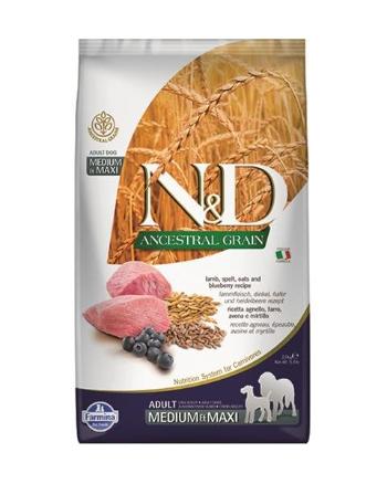 Farmina N&D dog AG puppy medium & maxi, lamb, spelt, oats & blueberry 2,5kg