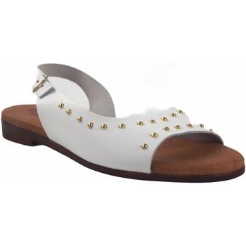 Eva Frutos  Univerzálna športová obuv Dámske sandále  9106 biele  Biela