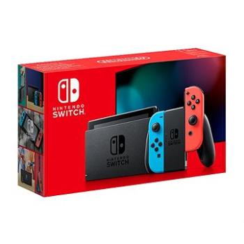 Nintendo Switch – Neon Red & Blue Joy-Con (045496452643)