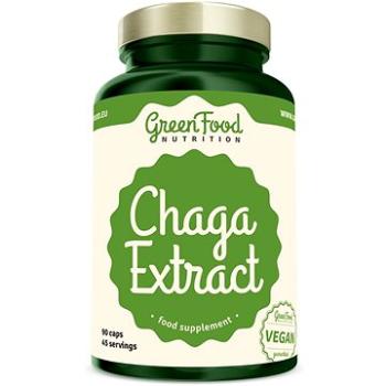 GreenFood Nutrition Chaga extract 90 kapsúl (8594193928446)