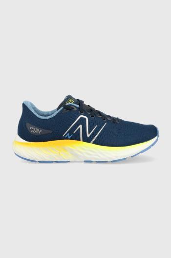 Tréningové topánky New Balance Fresh Foam X EVOZ v3 tmavomodrá farba