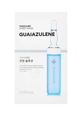 Missha Mascure Calming Solution Sheet Mask Guaiazulene 27 ml / 1 sheet
