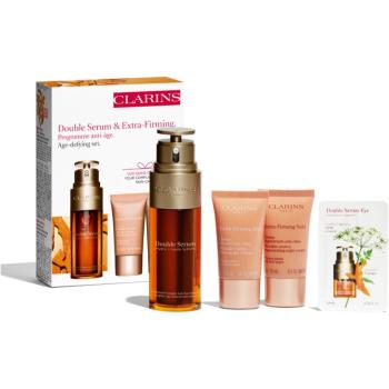 Clarins Double Serum & Extra Firming Set darčeková sada (proti vráskam)