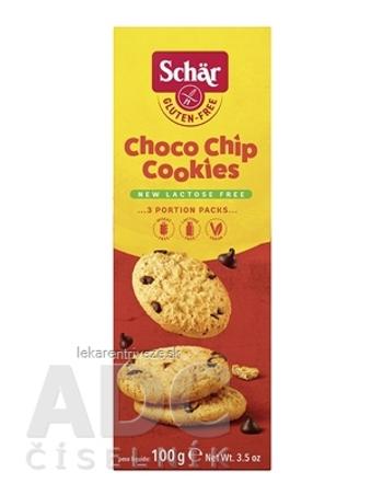 Schär CHOCO CHIP COOKIES sušienky bezgluténové, s kúskami čokolády 1x100 g