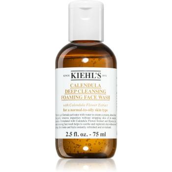 Kiehl's Calendula Deep Cleansing Foaming Face Wash pleťový gél pre hĺbkové čistenie 75 ml