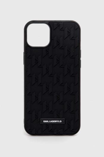 Puzdro na mobil Karl Lagerfeld iPhone 14 Plus 6,7" čierna farba