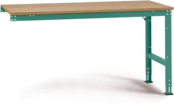 Manuflex AU6125.0001 UNIVERZÁLNY štandardný pracovný stôl s doskou z multiplexu, ŠxHxV = 2000 x 1000 x 760-870 mm  Farba