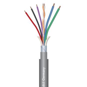 Sommer Cable SC-OCTAVE TUBE Tube micro cable, Gray