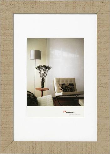 walther+ design HO040C vymeniteľný fotorámček Formát papiera: 30 x 40 cm  béžová