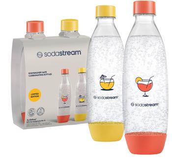 SODASTREAM Fľaša Fuse Orange/Yellow do umývačky 2 ks