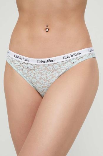 Nohavičky Calvin Klein Underwear tyrkysová farba