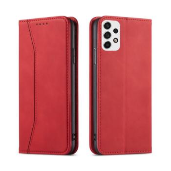 MG Magnet Fancy knižkové kožené puzdro na Samsung Galaxy A53 5G, červené