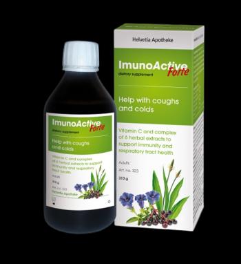Helvetia Apotheke ImunoActive Forte sirup pre dospelých 250 ml