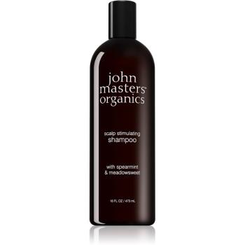 John Masters Organics Spearmint & Meadowsweet Scalp Stimulating Shampoo stimulujúci šampón pre mastnú pokožku hlavy 473 ml