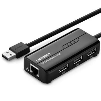 Ugreen USB-A Hub to Ethernet + 3× USB-A 2.0 (20264)