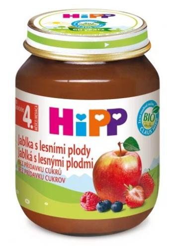 HiPP Ovocný príkrm s jablkami a lesnými plodmi, 125 g