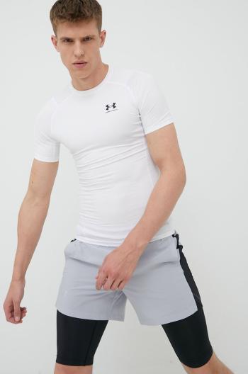Tréningové tričko Under Armour 1361518 biela farba, jednofarebné