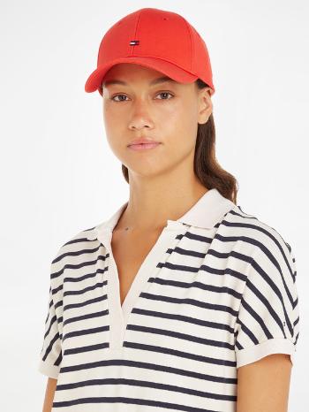 Tommy Hilfiger Essential Flag Cap Šiltovka Červená