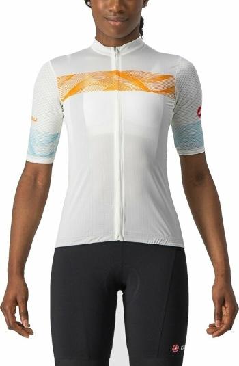 Castelli Fenice W Ivory/Pop Orange/Skylight S