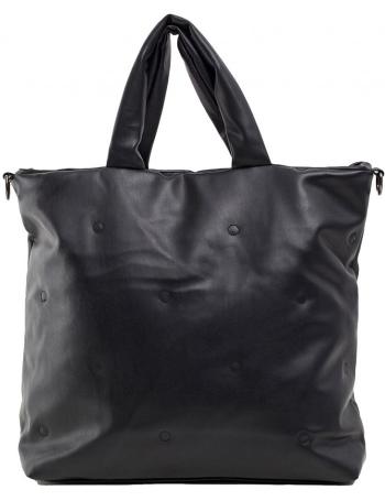 čierna mäkká minimalistická kabelka vel. ONE SIZE