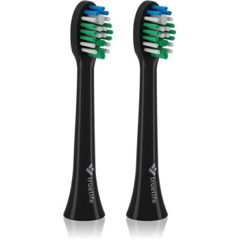 TrueLife SonicBrush Compact Heads Black Standard náhradné hlavice na zubnú kefku TrueLife SonicBrush Compact / Duo 2 ks