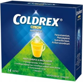 Coldrex Horúci nápoj Citrón plo.por.14 x 5 g