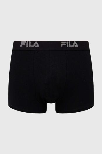 Boxerky Fila pánske, čierna farba