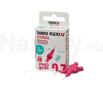 Tandex Flexi 0,7 Coral medzizubná kefka 6 ks