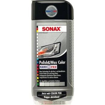 SONAX Polish & Wax COLOR, strieborno-sivá, 500 ml (296300)